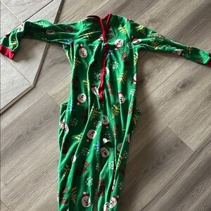 Festive Green Christmas Onesie